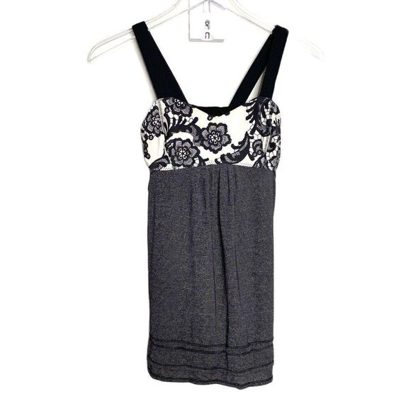 Lululemon Run Back On Track Tank Black Laceoflage - Picture 1 of 9